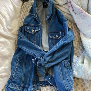 Berksha oversized jean jacket
